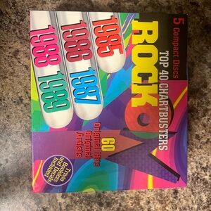 Rock Chartbusters CD Collection Like new